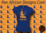 Women's Royal Blue and Gold Maat T-Shirts with Glitter