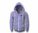 Men's Lavender Heru (Flex Logo) Slim Fit Lightweight Hoodie (Long Sleeve,Full Zipper)
