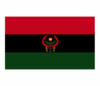 Pan African Flag with Heru Falcon