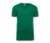 Men/Unisex Kelly Green Heru V-Neck T-Shirt