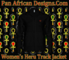 Women Black Heru Track Jacket