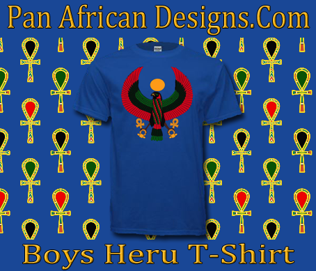Boys Royal Blue Heru T-Shirt