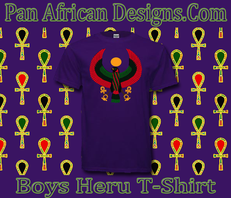 Boys Purple Heru T-Shirt