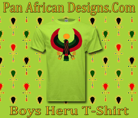 Boys Safty Green Heru T-Shirt