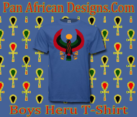 Boys Iris Blue Heru T-Shirt