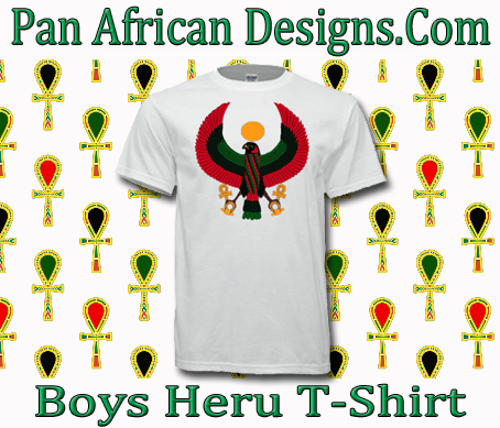 Boys White Heru T-Shirt