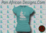Women's Teal and Silver Maat T-Shirts with Glitter