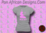 Women's Silver and Pink Maat T-Shirts with Glitter
