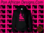 Women's Black and Hot Pink Ma'at Hoodie with Glitter