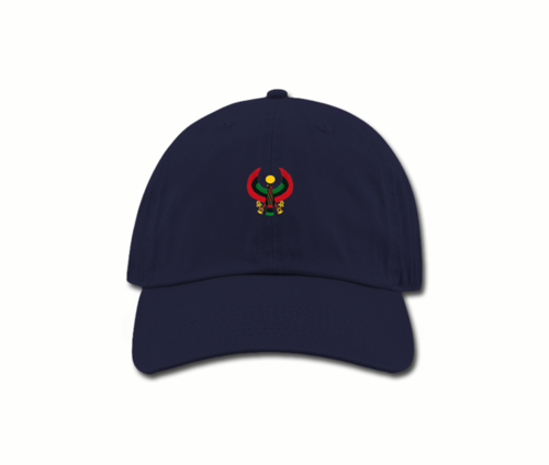 Men's Navy Blue Heru Baba (Dad) Hat