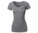 Women's Deep Heather Grey Heru V-Neck T-Shirt
