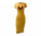Women's Mustard Heru Short Sleeve Bodycon Dress