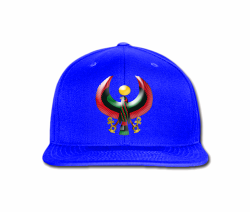 Men's Royal Blue Heru Snap Back (Flexstyle Logo)
