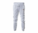 Men's White Heru Slim Fit Lightweight Sweatpant with Tapper Bottom Close