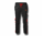 Men's Black and Red Heru (Flex Logo) Slim Fit Lightweight Sweatpant (Draw String)