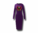Women's Purple Heru Long Sleeve (Bodycon) T-Shirt Dress