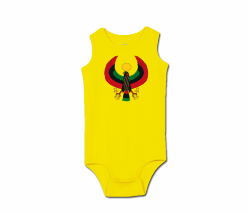 Toddler Yellow Heru Tank Onesie