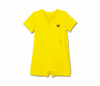 Toddler Yellow Heru Short Sleeve Romper