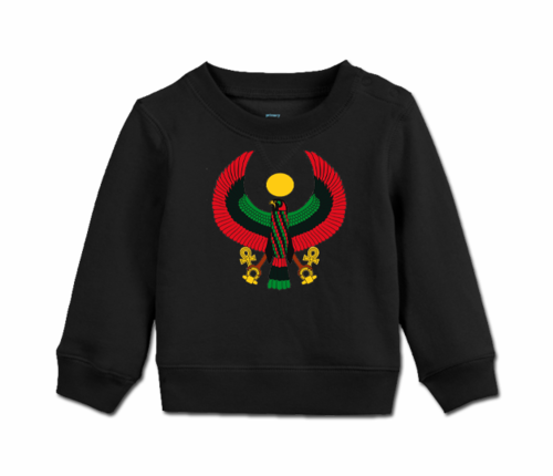 Toddler Black Heru Cozy Sweatshirt