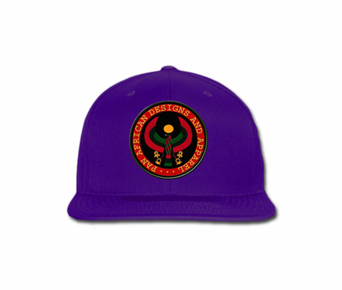 Men Purple Heru Snap Back (with circular seal design)